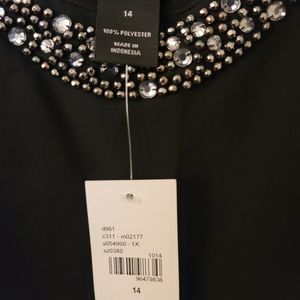 Size 14 Lane Bryant Black Shell/Tank